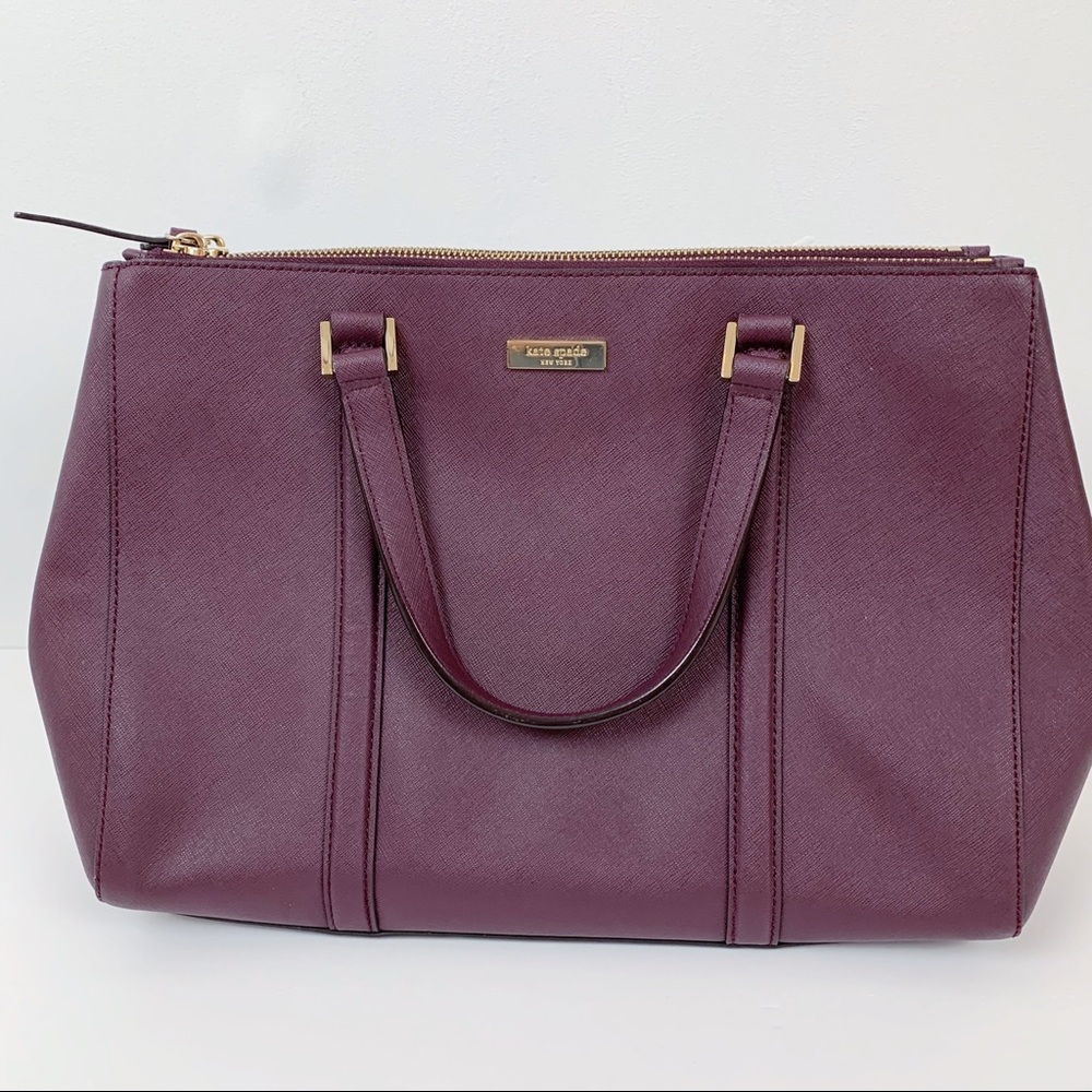 Kate Spade Purple Tote Bag